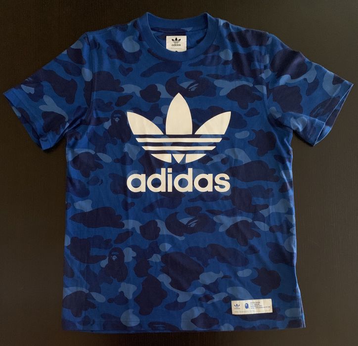 Bape x adidas hot sale adicolor tee