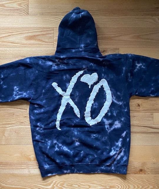 The Weeknd The Weeknd Tik Tok Hoodie (Tie-Dye, Large) | Grailed