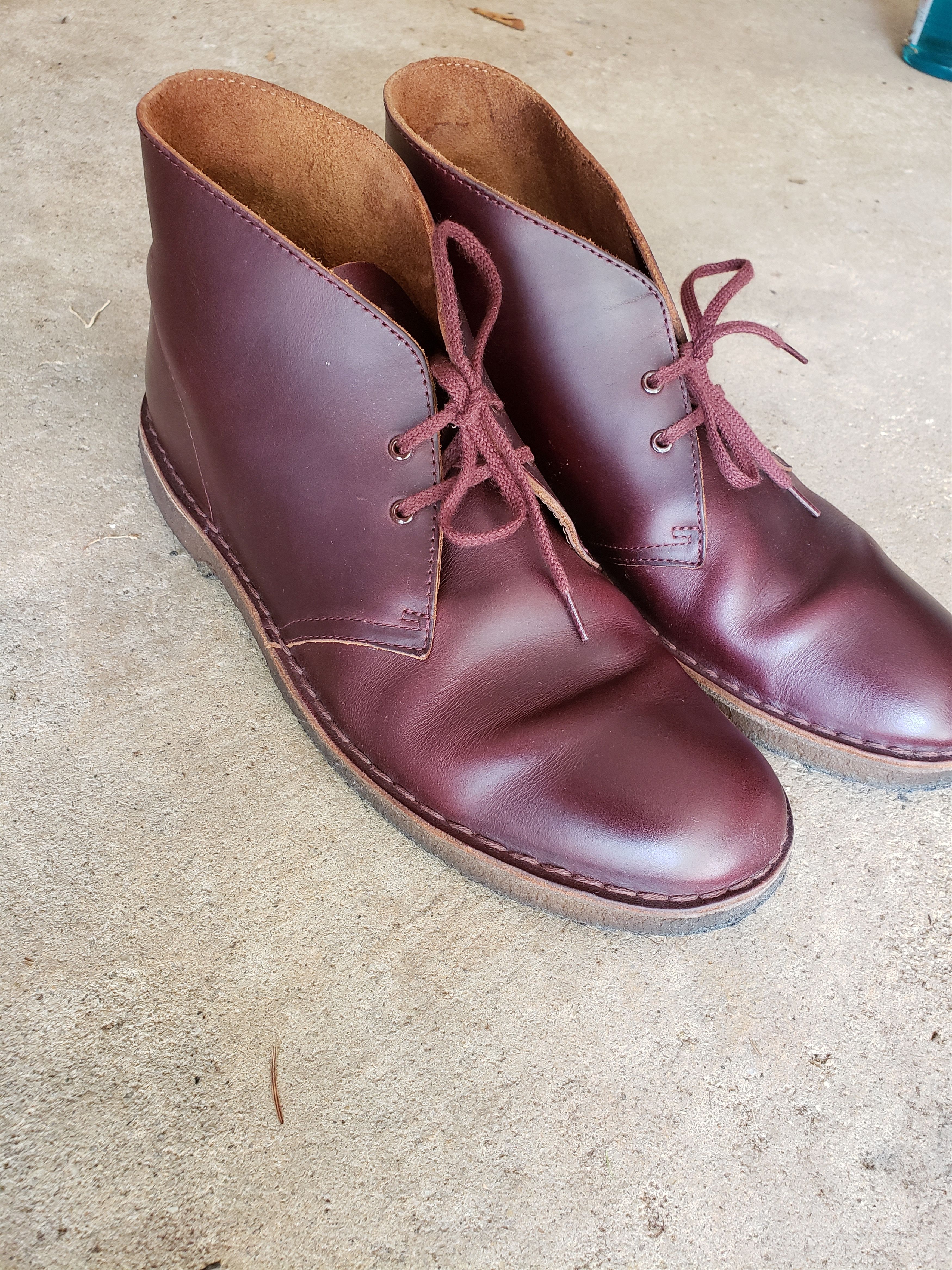 Clarks Horween leather desert boot Clarks Desert Boot Review 2025 in Beeswax (Hands-On + Video) main image 2