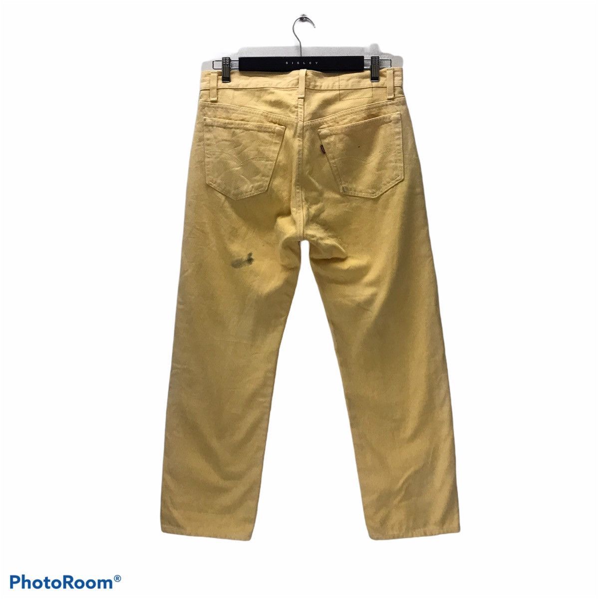 Levi's Vintage 90s Levis 501 Yellow Dye Jeand Size US 33 - 1 Thumbnail