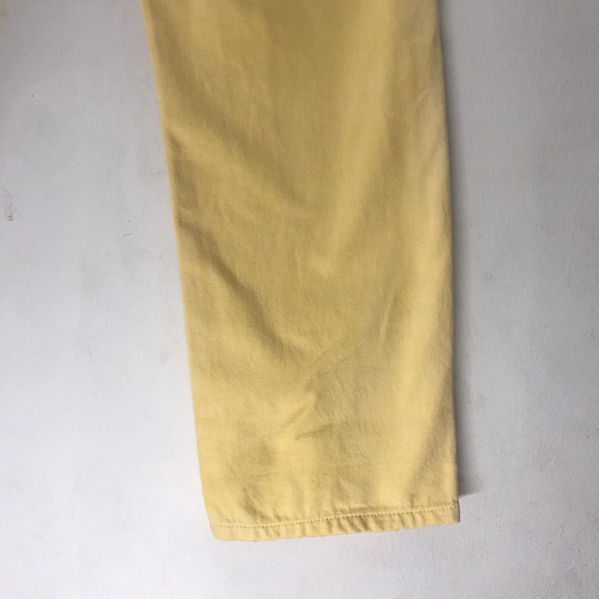 Levi's Vintage 90s Levis 501 Yellow Dye Jeand Size US 33 - 17 Thumbnail