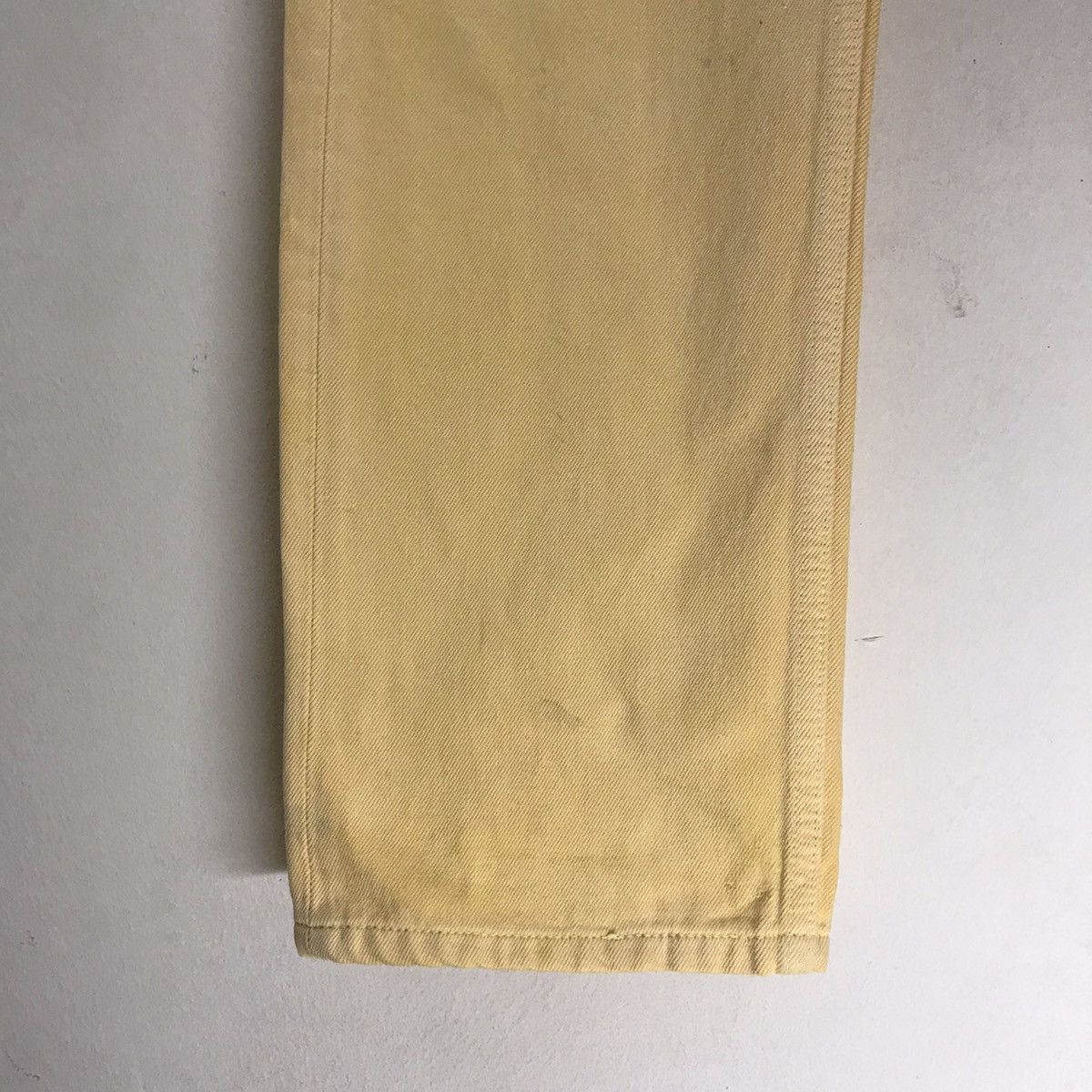 Levi's Vintage 90s Levis 501 Yellow Dye Jeand Size US 33 - 9 Thumbnail