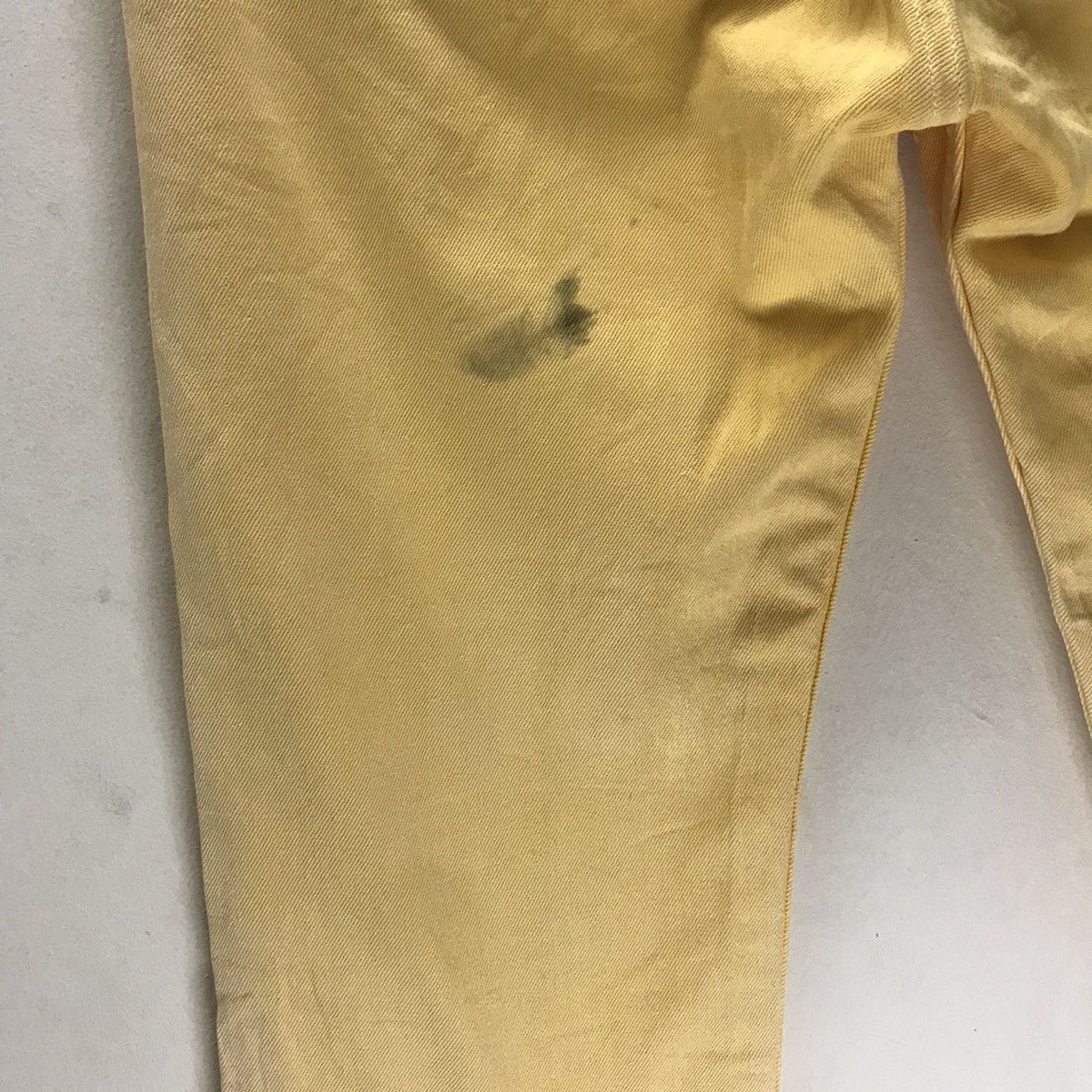 Levi's Vintage 90s Levis 501 Yellow Dye Jeand Size US 33 - 14 Thumbnail