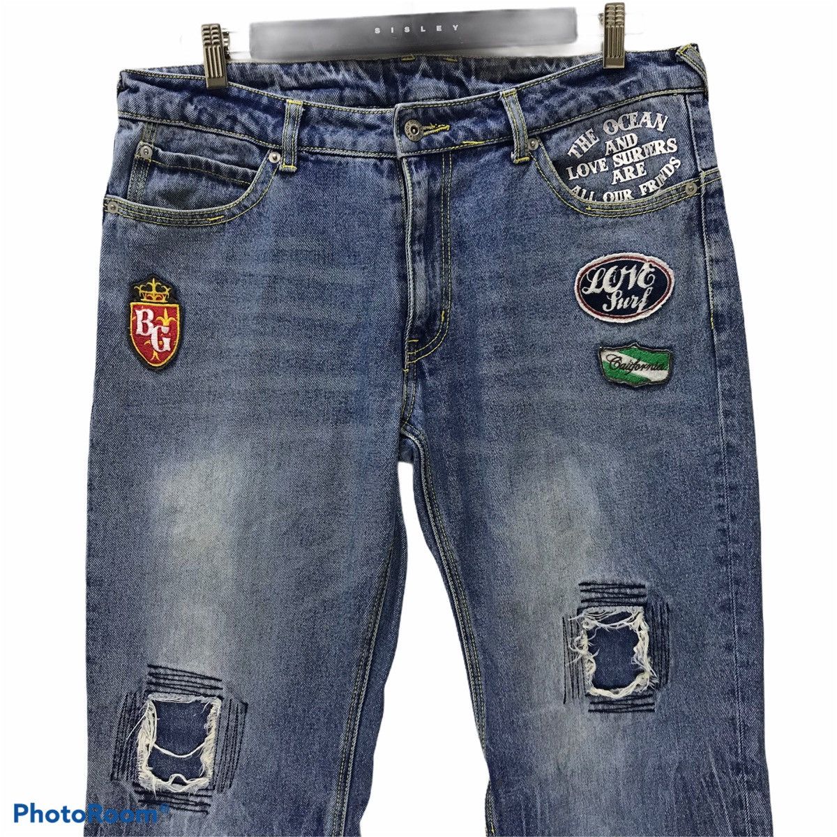 Body Glove Vintage Body Glove Denim Jeans Size US 34 / EU 50 - 4 Thumbnail