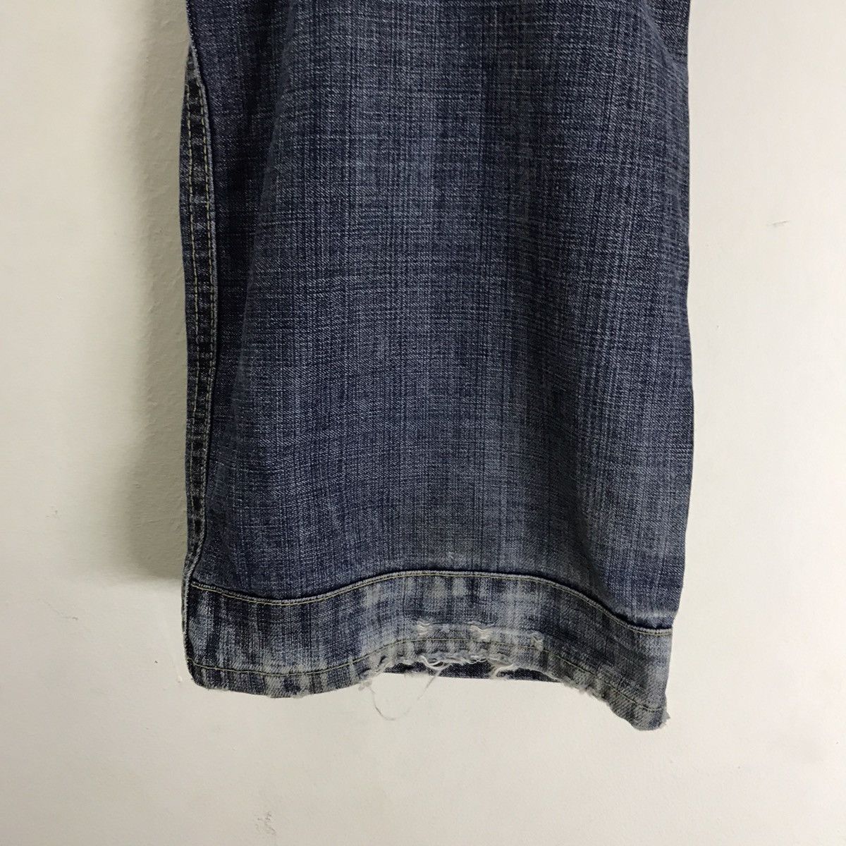 G-Star Vintage G Star Raw Biker Denim Spellout Embroidery Size US 32 / EU 48 - 12 Thumbnail