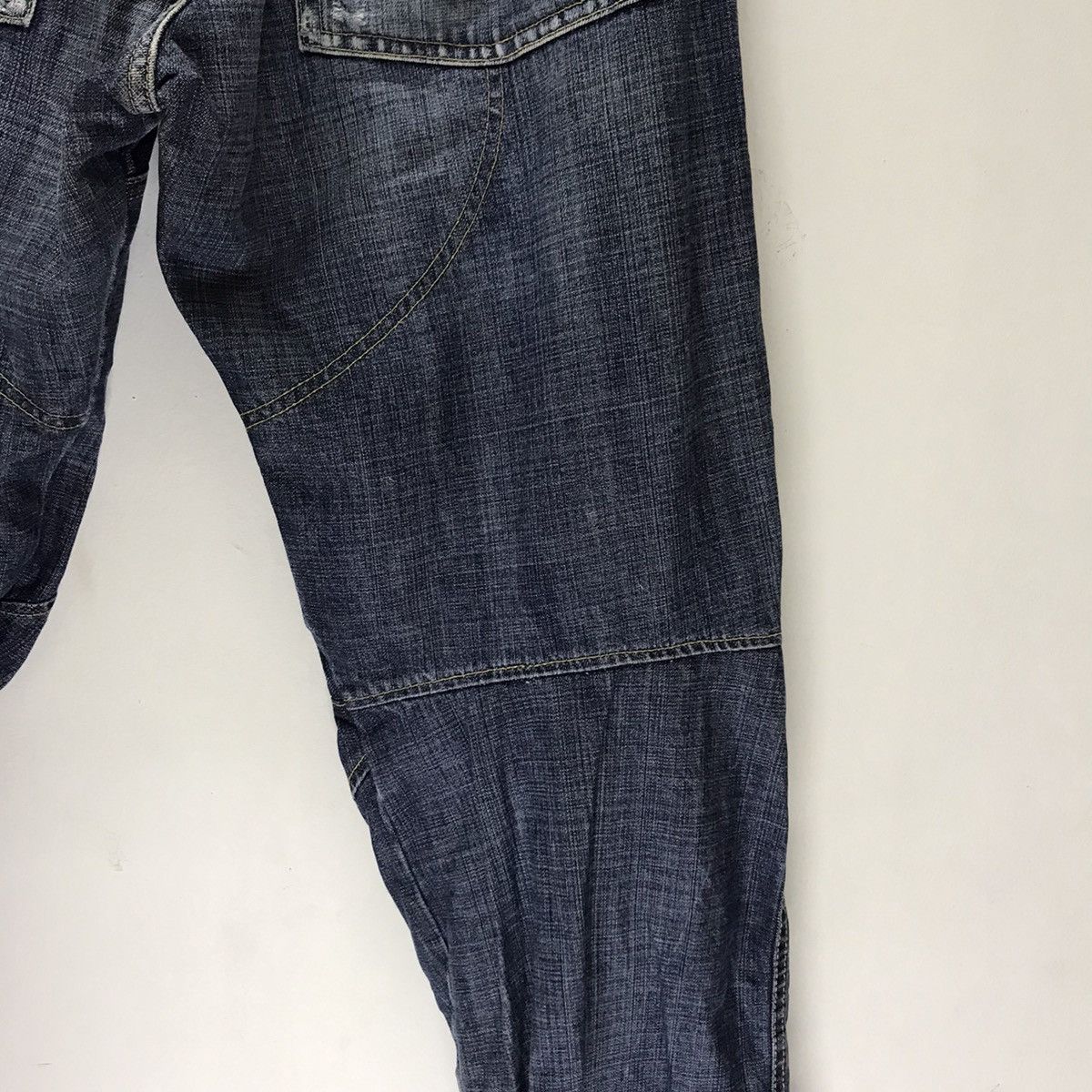 G-Star Vintage G Star Raw Biker Denim Spellout Embroidery Size US 32 / EU 48 - 11 Thumbnail