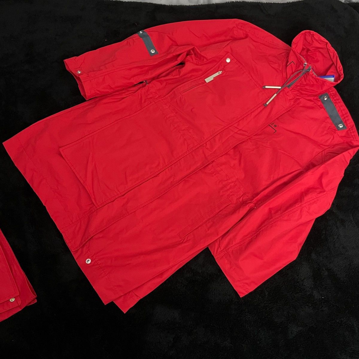 A-COLD-WALL* 19ss Multi Panel Long Jacket in Red Size US L / EU 52-54 / 3 - 4 Thumbnail