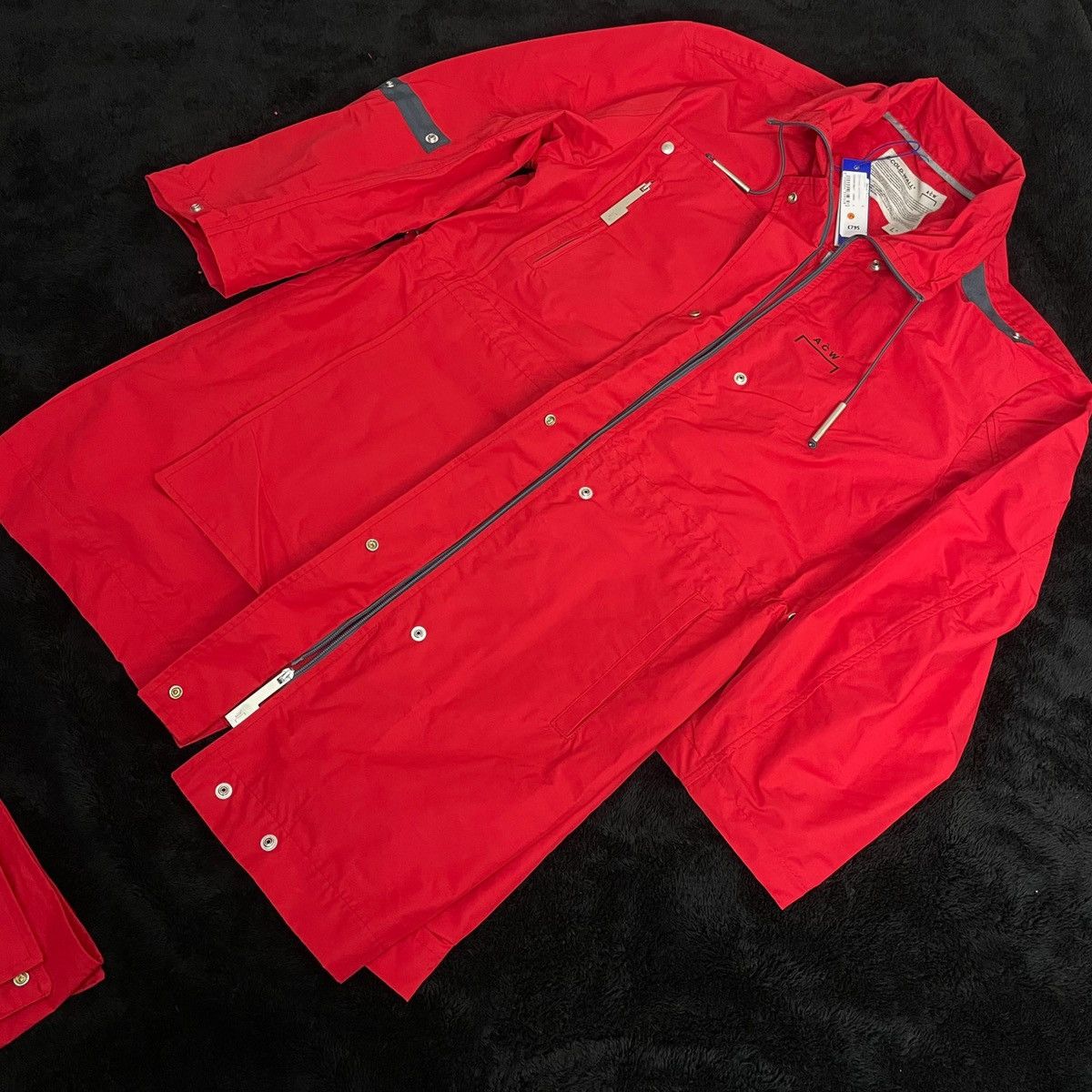 A-COLD-WALL* 19ss Multi Panel Long Jacket in Red Size US L / EU 52-54 / 3 - 1 Thumbnail
