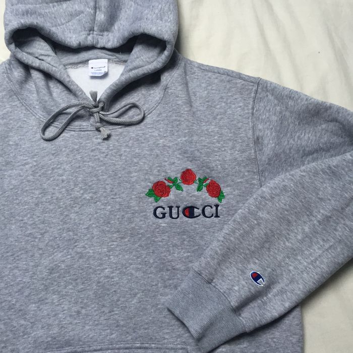 Høne Minearbejder frakke Gucci Gucci X Champion Hoodie Designed By Ava Nirui | Grailed