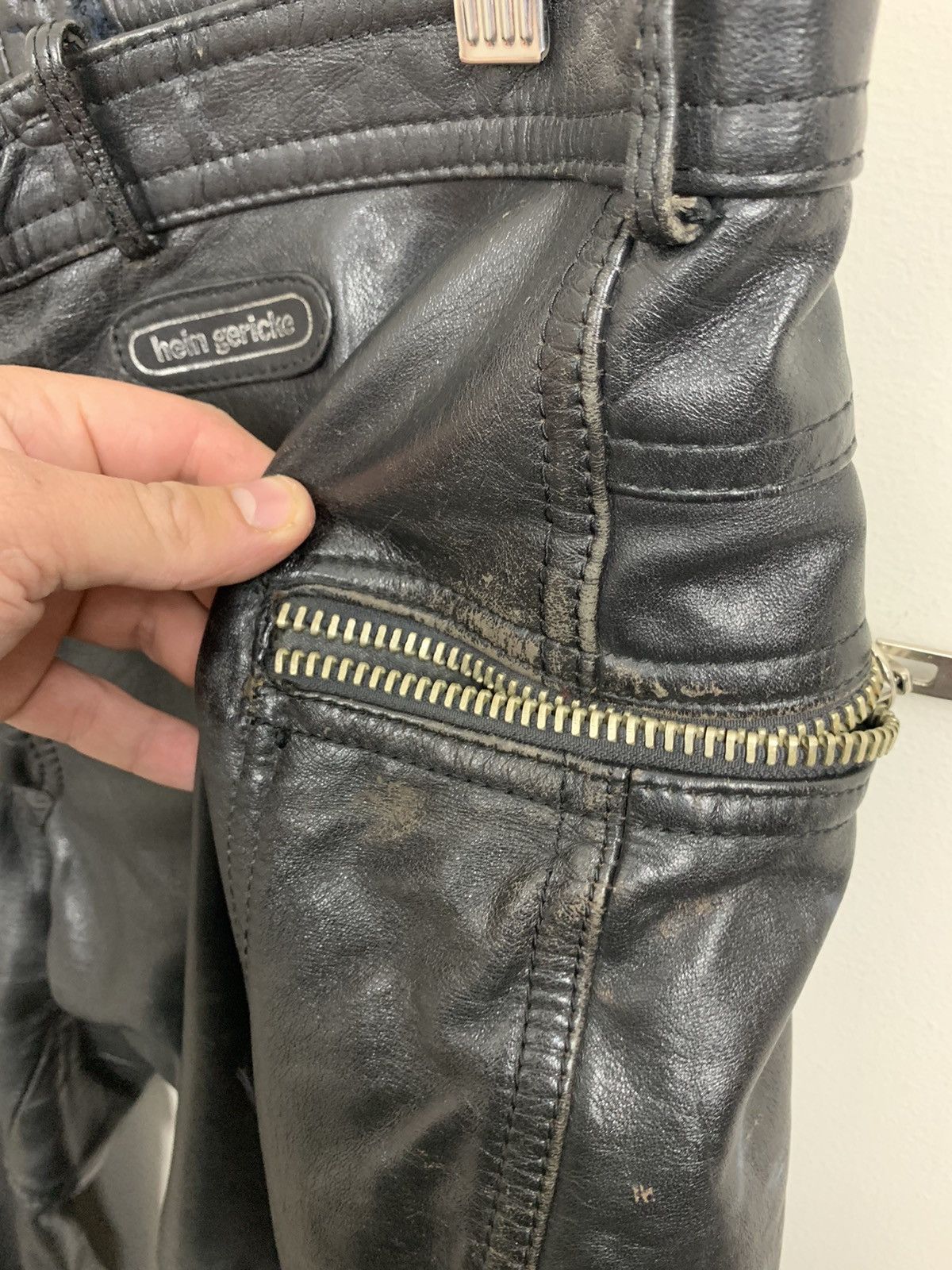 Hein Gericke Hein Gericke Leather Riding Pants Size US 40 / EU 56 - 3 Thumbnail