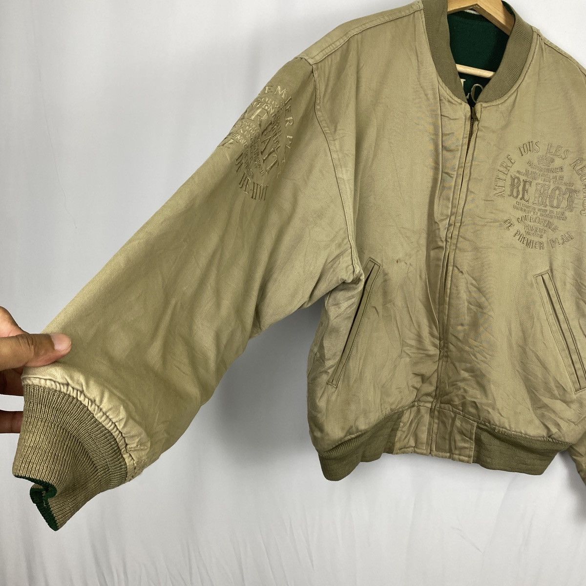 Japanese Brand Head Boy Reverseble Bomber Jacket Size US L / EU 52-54 / 3 - 11 Thumbnail