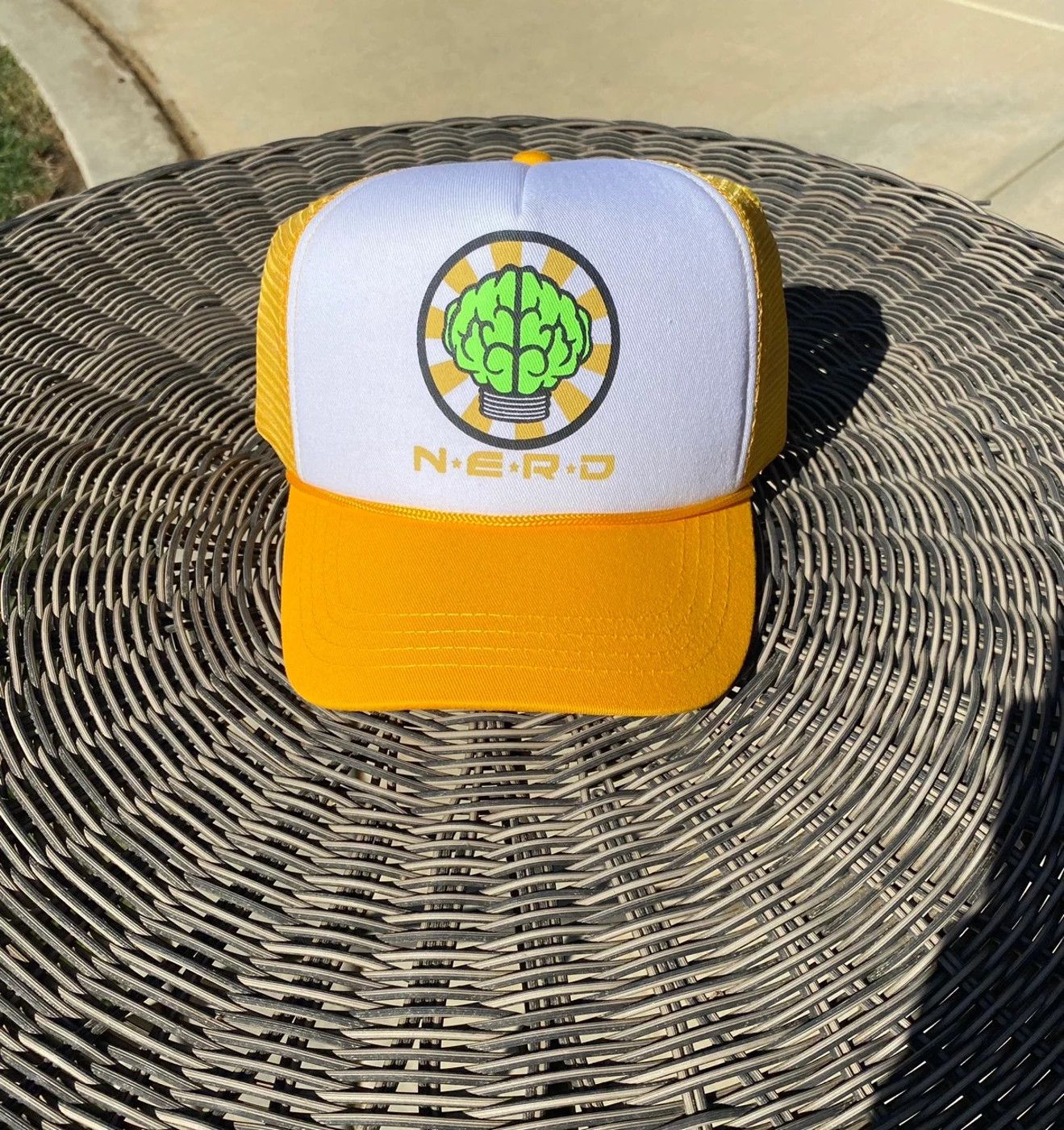 Pharrell × Vintage NERD Trucker Hat Pharrell Williams Nerd