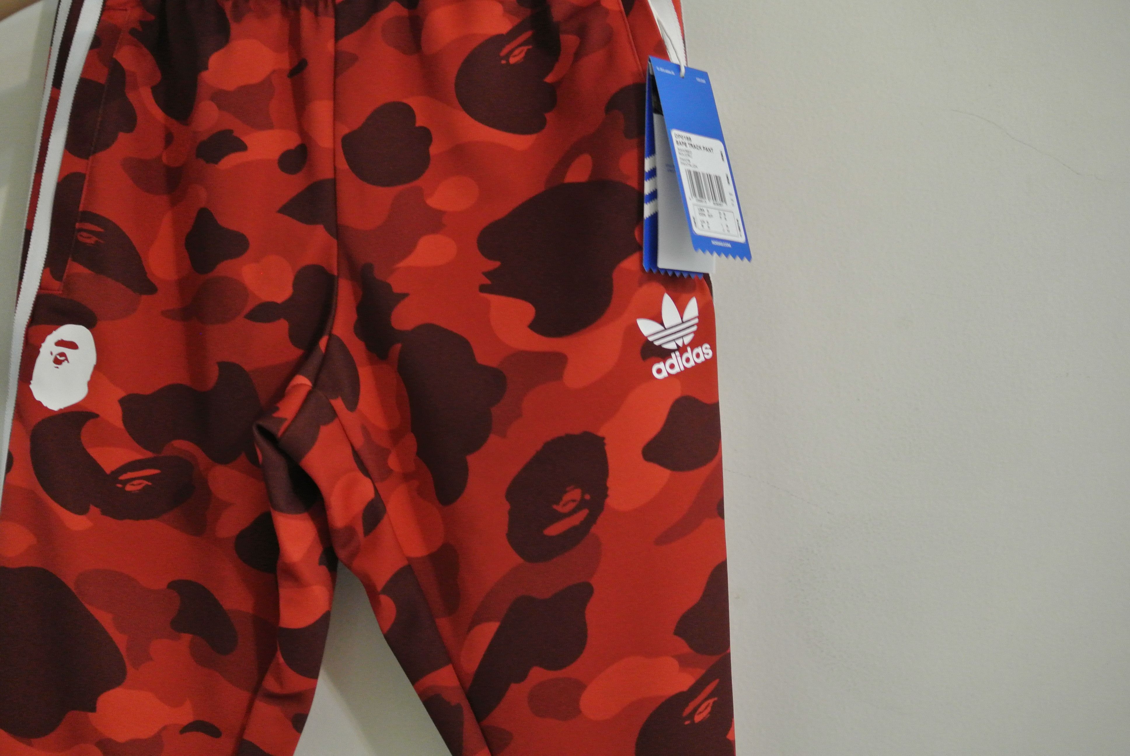 Adidas Bape Adicolor Track Pants Grailed