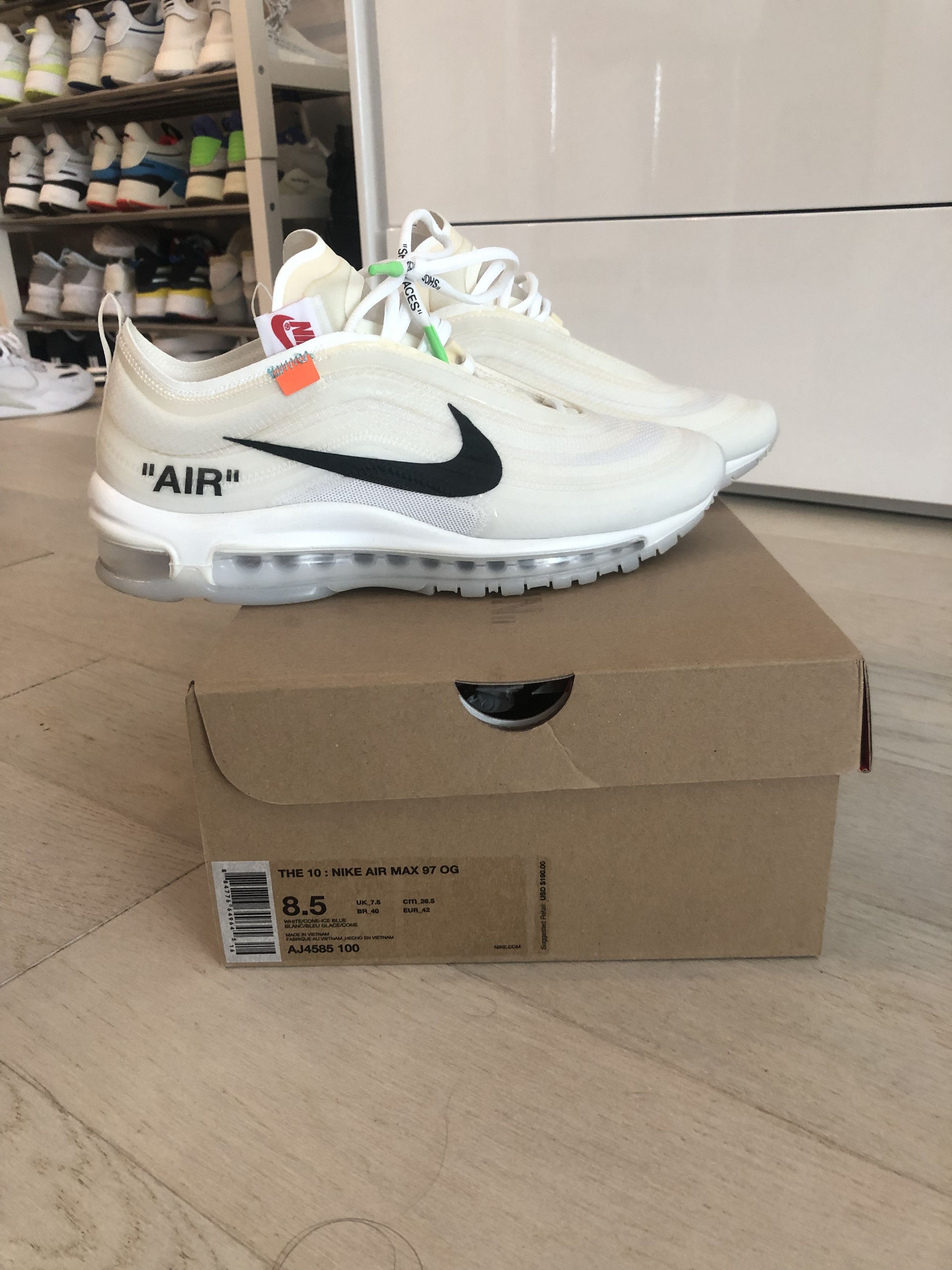 Nike Off-White Air Max 97 White
