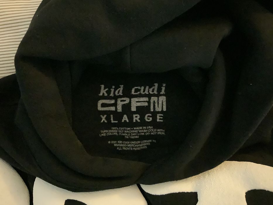 Kid Cudi Kid Cudi CPFM For MOTM III I Am Curious Hoodie Black