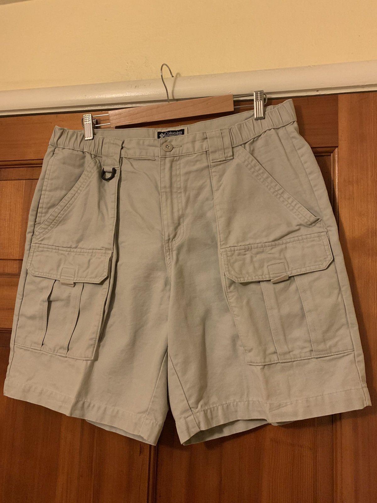 Columbia × Vintage *RARE* Vintage Columbia Cargo Shorts - Size Medium Size US 32 / EU 48 - 1 Thumbnail