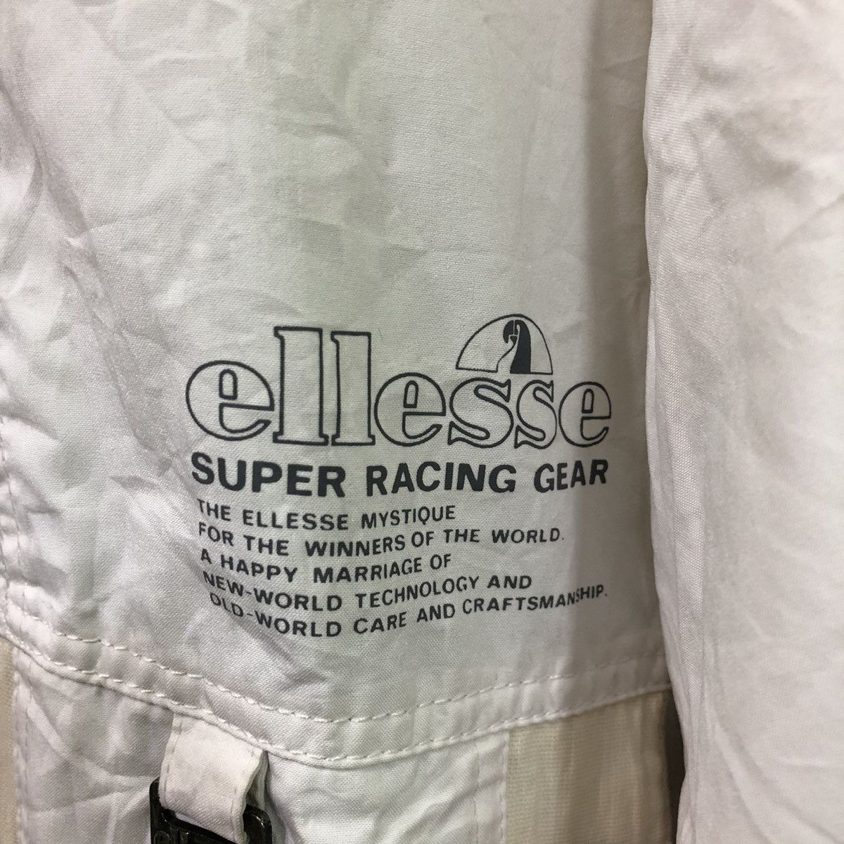 Ellesse × Vintage Vintage 90’s Ellesse Super Racing Gear Light Jacket Size US L / EU 52-54 / 3 - 2 Thumbnail