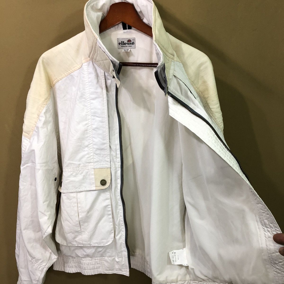 Ellesse × Vintage Vintage 90’s Ellesse Super Racing Gear Light Jacket Size US L / EU 52-54 / 3 - 12 Thumbnail