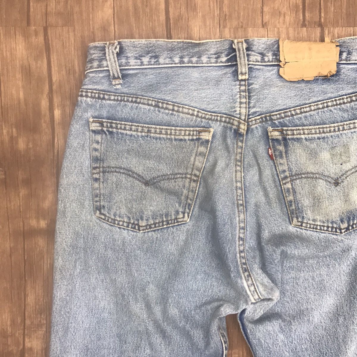 Levi's Vintage 90s Levis 501 Distressed Cobain Style Made in USA Size US 32 / EU 48 - 13 Thumbnail
