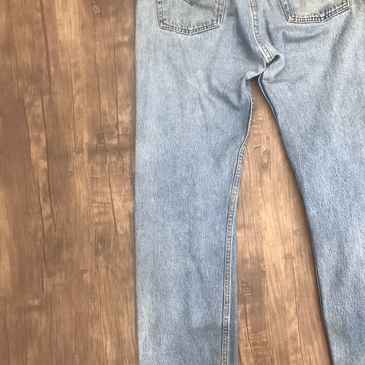 Levi's Vintage 90s Levis 501 Distressed Cobain Style Made in USA Size US 32 / EU 48 - 14 Thumbnail