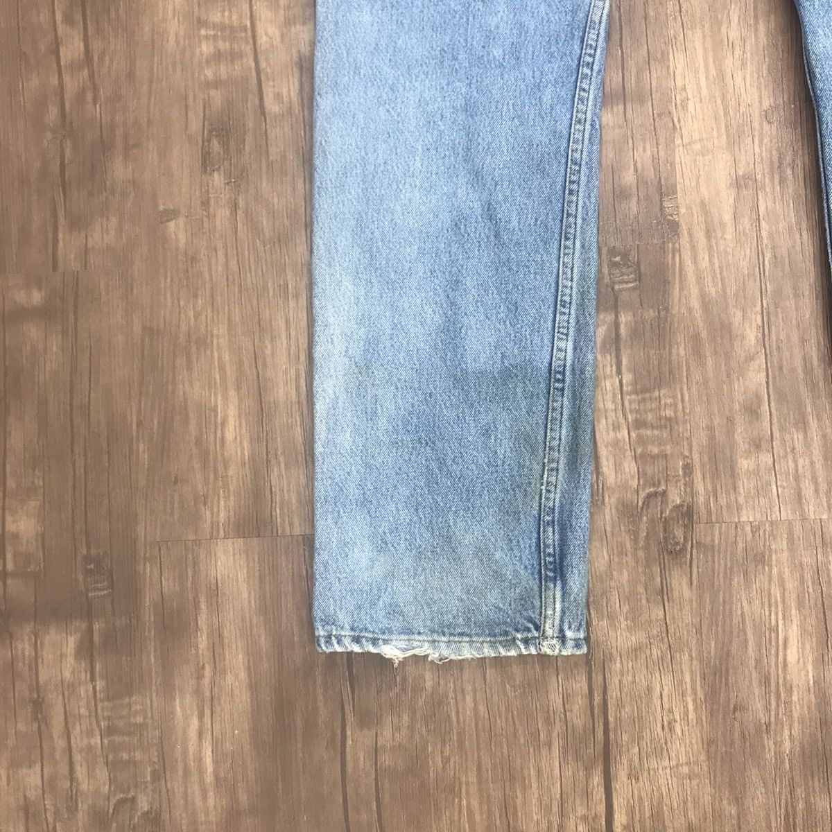 Levi's Vintage 90s Levis 501 Distressed Cobain Style Made in USA Size US 32 / EU 48 - 16 Thumbnail