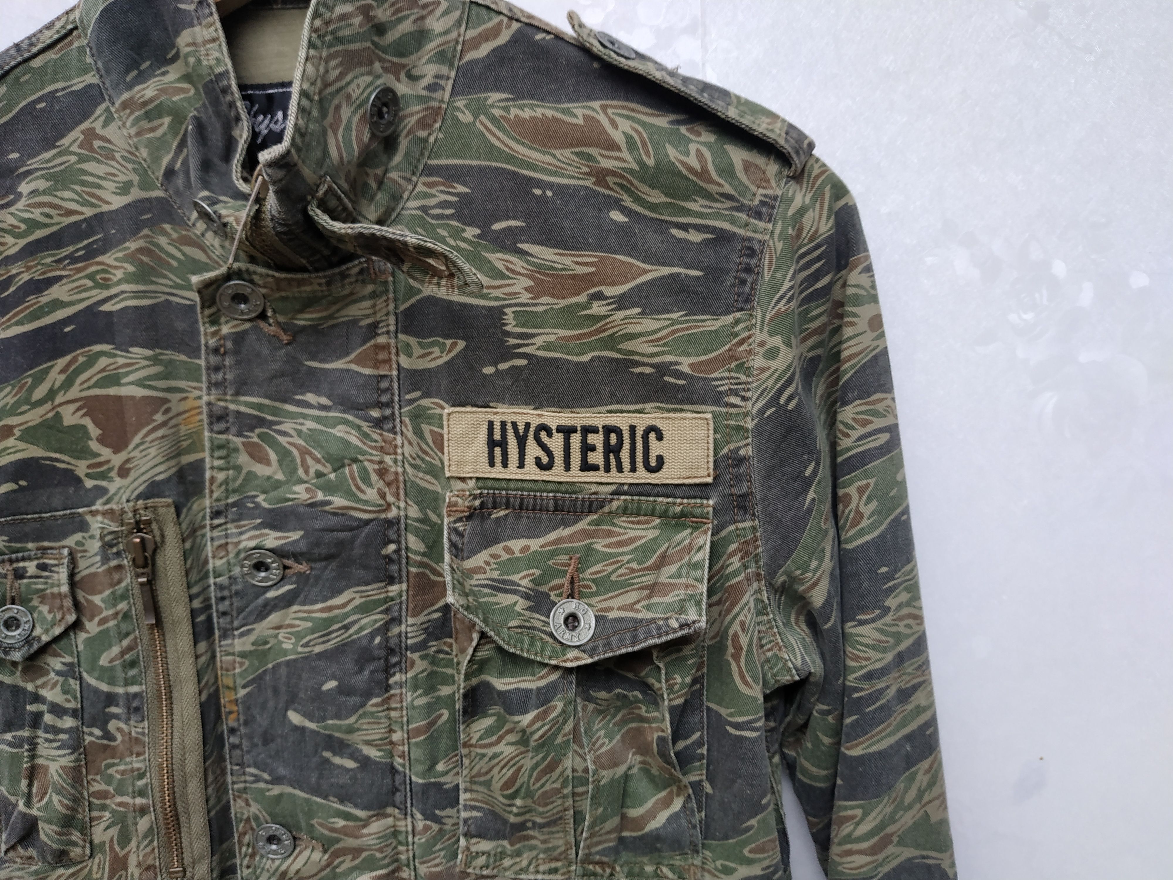 Hysteric Glamour Fit XS to S, Hysteric Glamour Tiger Camo Parka Size US S / EU 44-46 / 1 - 6 Thumbnail