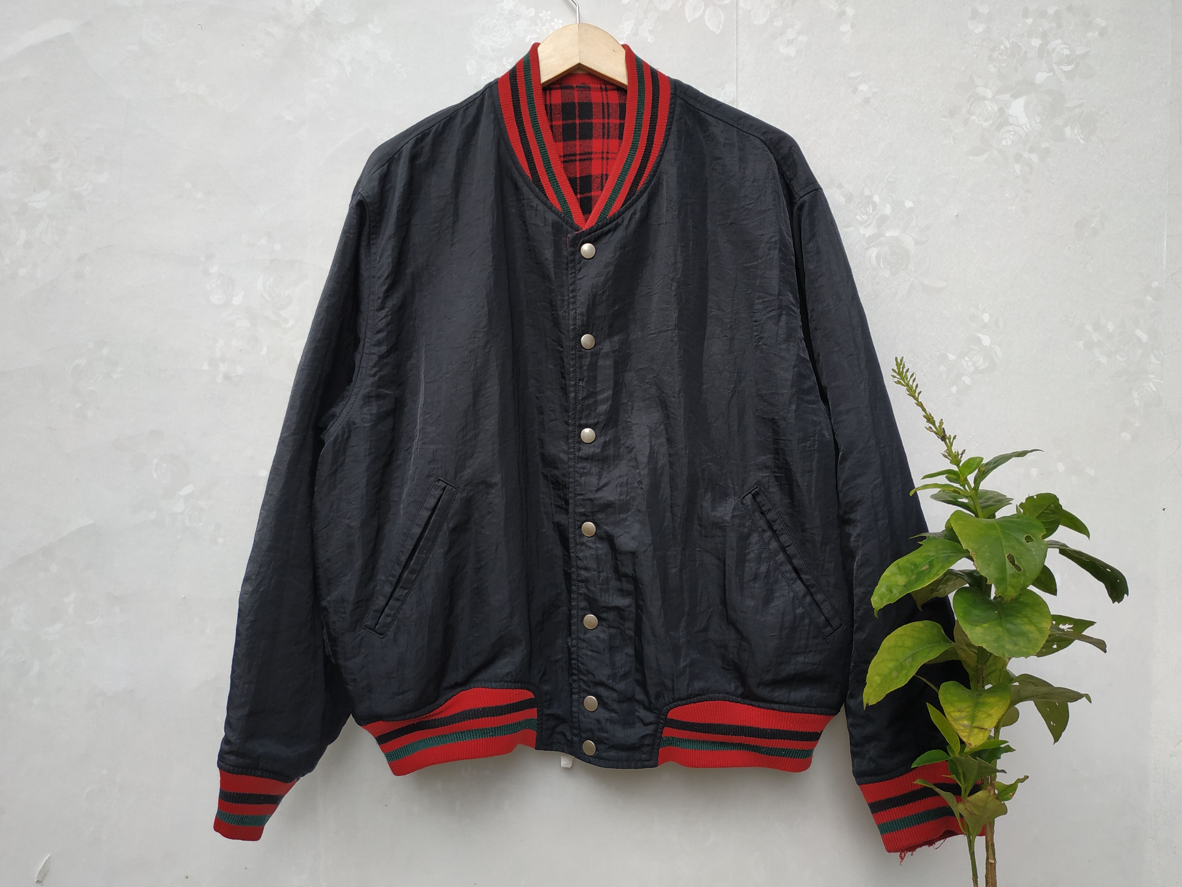 Japanese Brand Fit L to XL, 90'S Atelier SAB Japan Reversilble Varsity Size US L / EU 52-54 / 3 - 4 Thumbnail