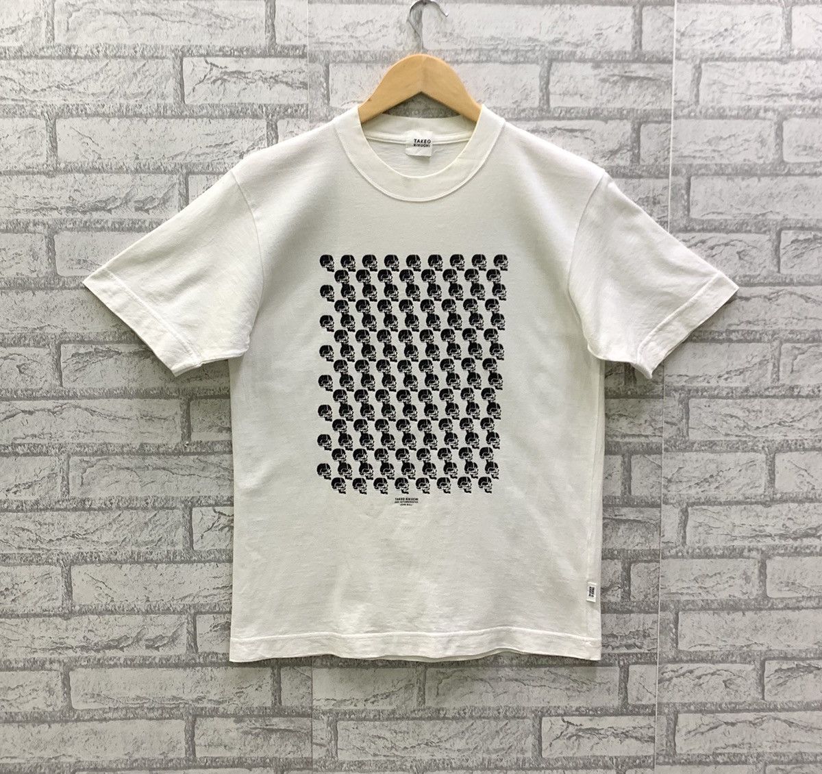 Johnbull RARE Vintage 2002 Takeo Kikuchi John Bull Skulls Design Size US S / EU 44-46 / 1 - 1 Thumbnail