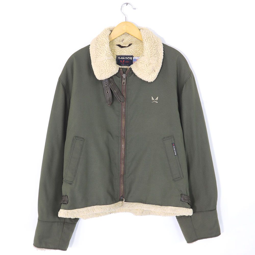 Vintage 90s SCHOTT BAD BOY Classic Retro Winter Coat Jaket