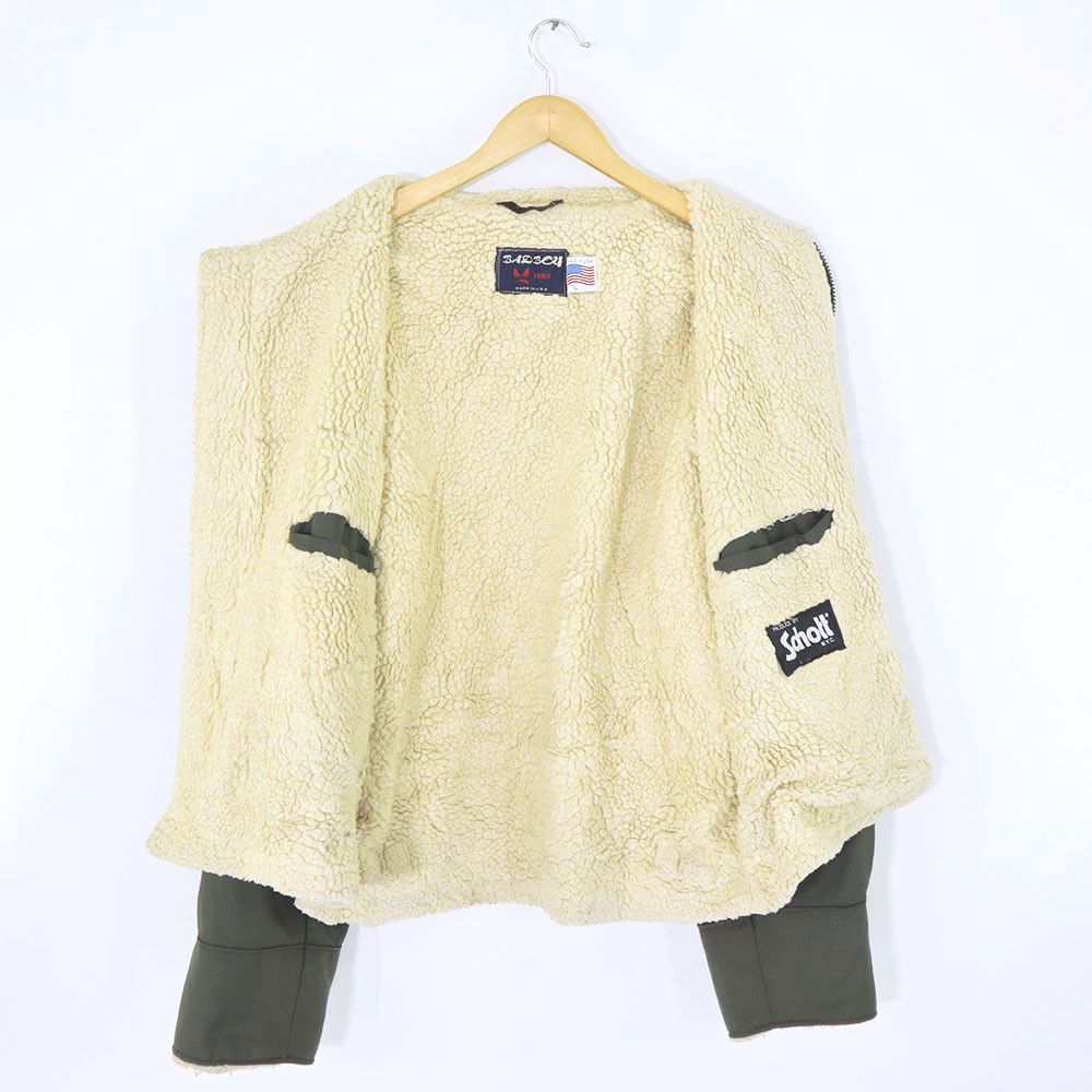 Schott Vintage 90s SCHOTT BAD BOY Classic Retro Winter Coat Jaket Size US M / EU 48-50 / 2 - 3 Thumbnail