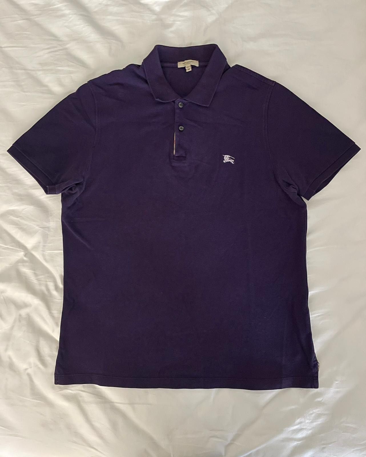 Burberry polo classic fit best sale