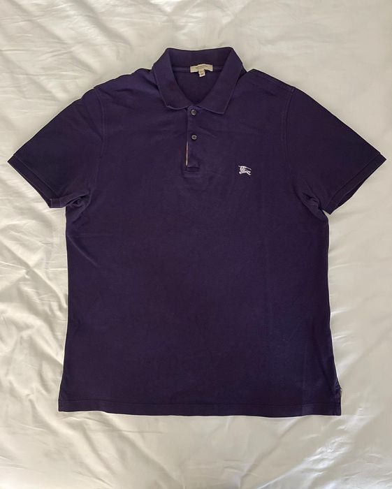 Purple 2024 burberry polo