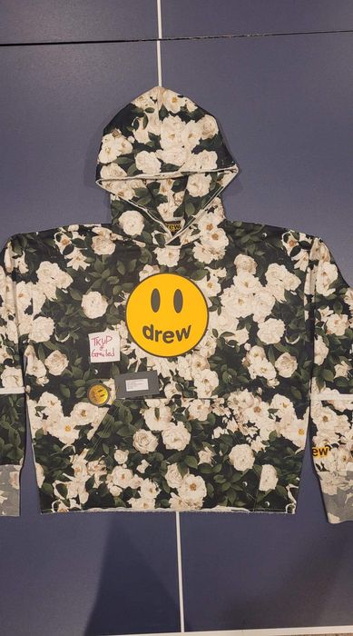 Drew house flower discount hoodie