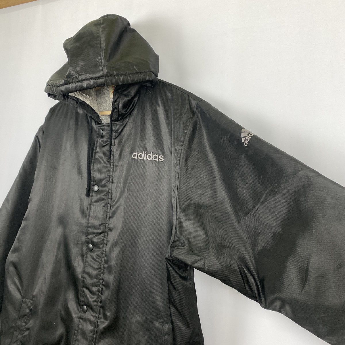 Adidas × Vintage Vintage Adidas Long Jacket Size US M / EU 48-50 / 2 - 5 Thumbnail