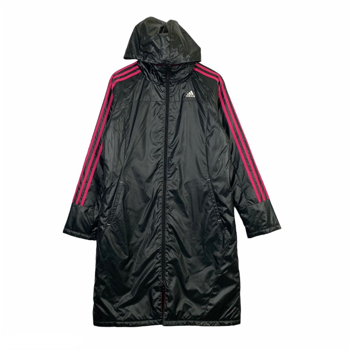 Adidas × Vintage Adidas Winter Long Jacket Size US L / EU 52-54 / 3 - 1 Thumbnail