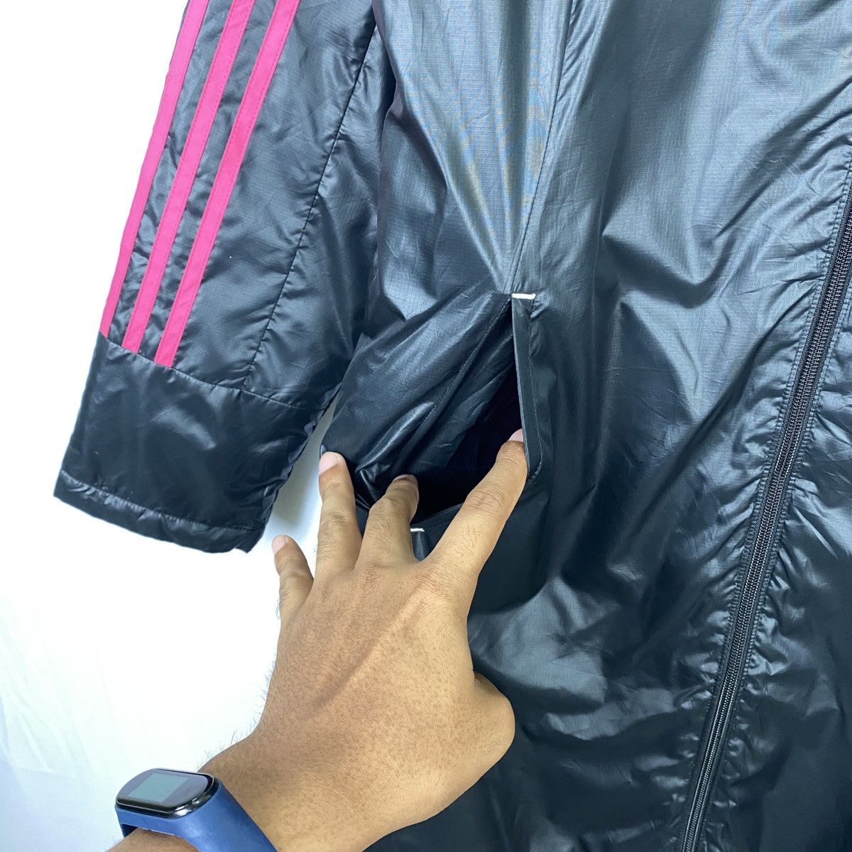 Adidas × Vintage Adidas Winter Long Jacket Size US L / EU 52-54 / 3 - 7 Thumbnail