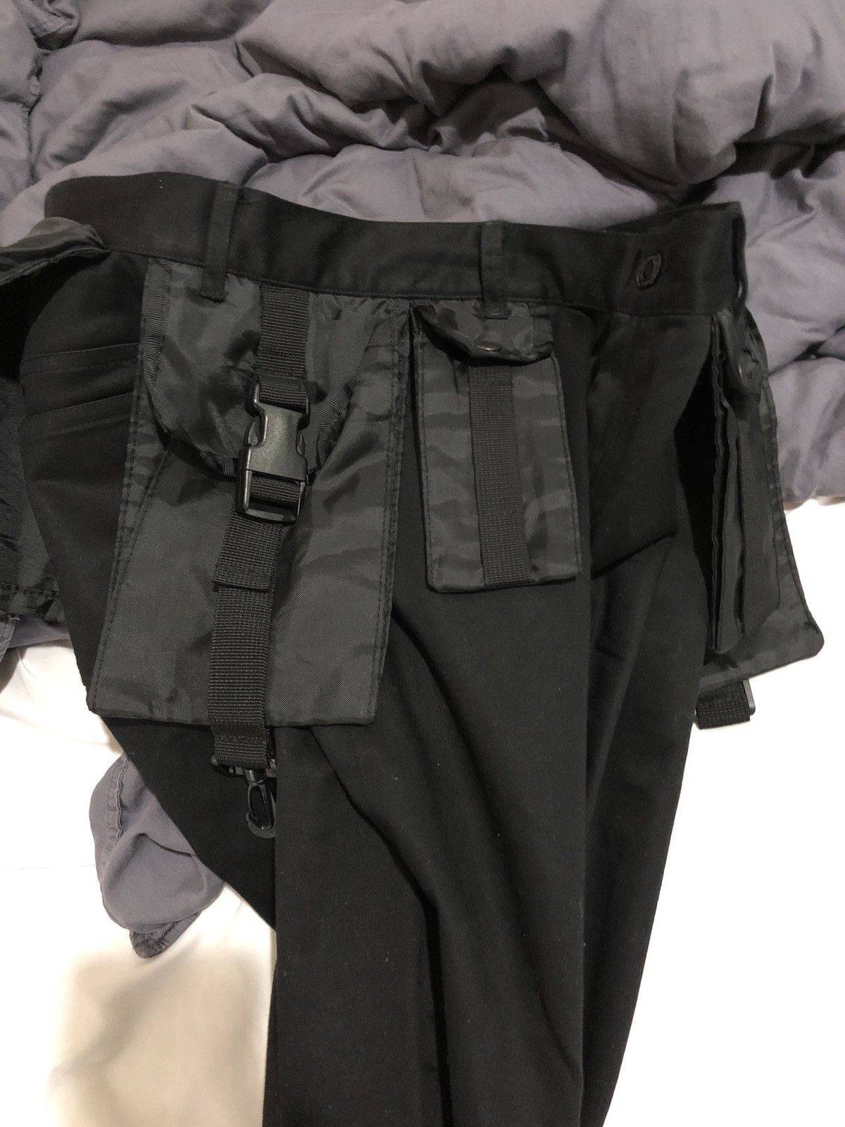 Undercover Undercover Black Utility Cargo Pant Size US 32 / EU 48 - 6 Thumbnail