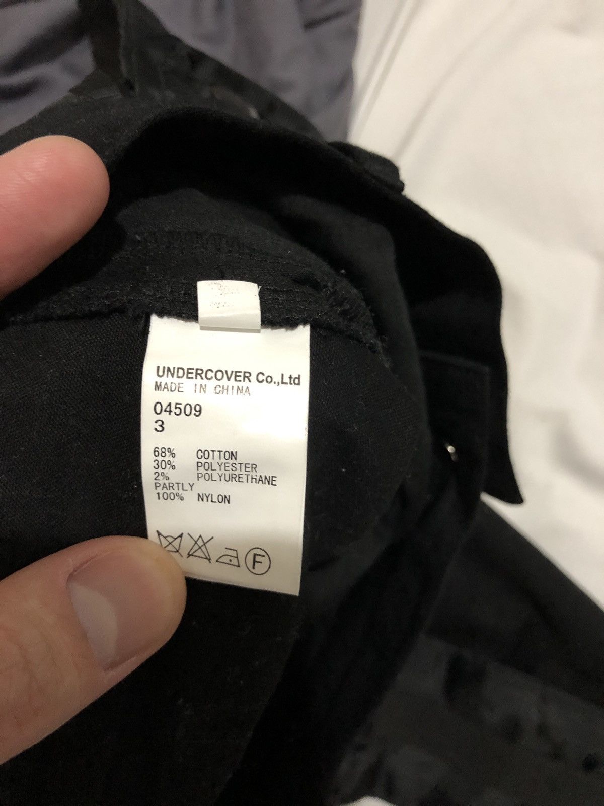 Undercover Undercover Black Utility Cargo Pant Size US 32 / EU 48 - 3 Thumbnail