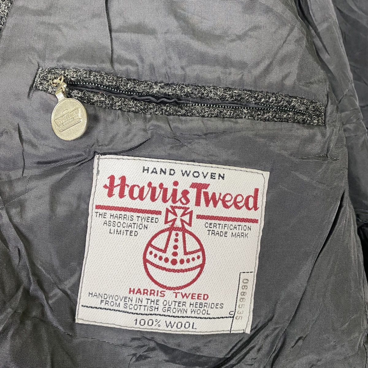 Harris Tweed × Japanese Brand Westbury Harris Tweed Blazer Jacket Size US L / EU 52-54 / 3 - 15 Thumbnail