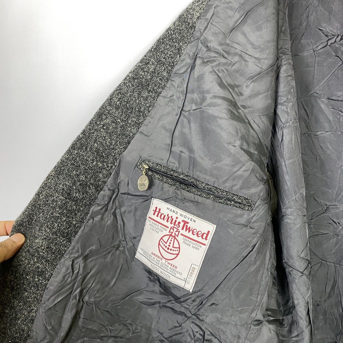 Harris Tweed × Japanese Brand Westbury Harris Tweed Blazer Jacket Size US L / EU 52-54 / 3 - 12 Thumbnail