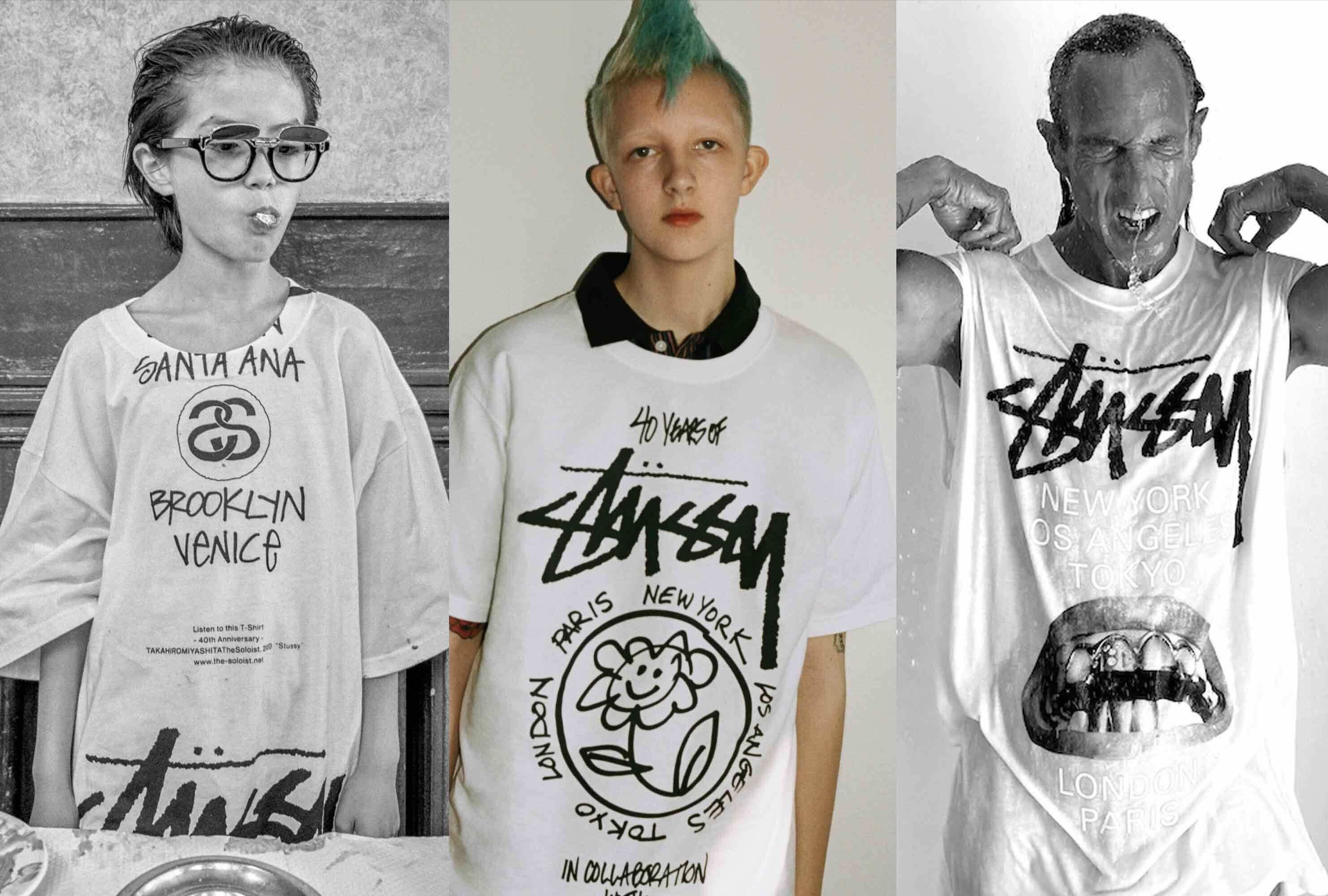 offers storeonline Stussy 40th Anniversary World Tour Collection