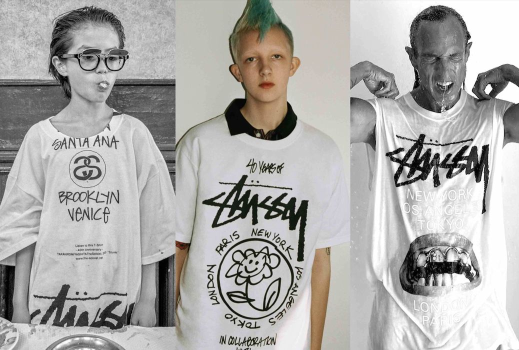 Rick Owens Stussy 40th Anniversary World Tour Collection | Grailed