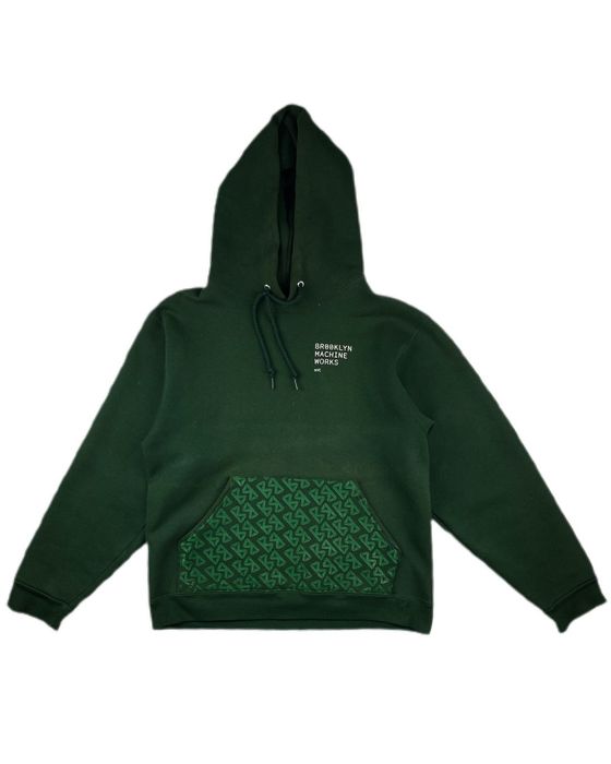 Brooklyn machine 2025 works green hoodie