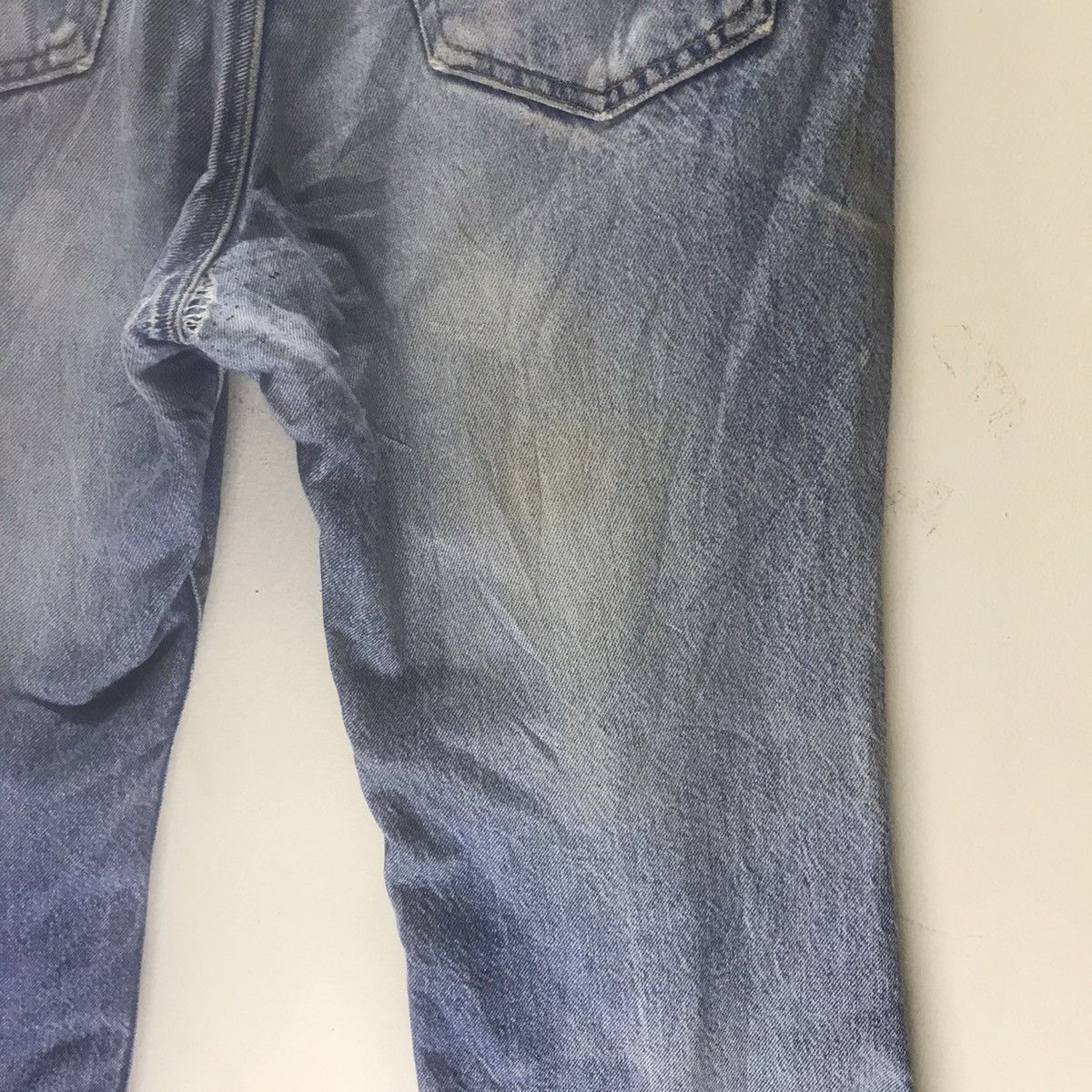 Levi's Vintage Levis 517 Flare Jeans Distressed USA Size US 35 - 14 Thumbnail