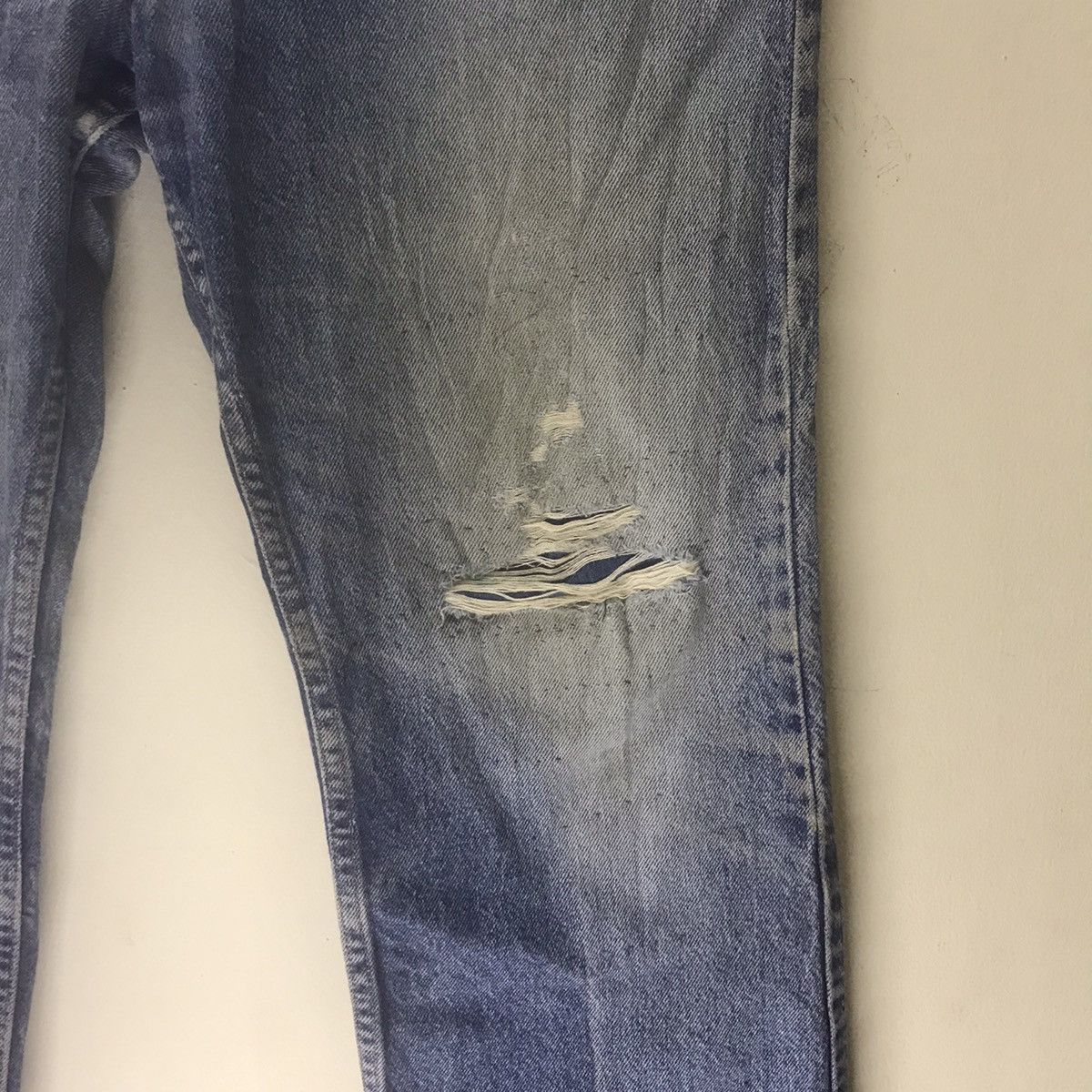 Levi's Vintage Levis 517 Flare Jeans Distressed USA Size US 35 - 7 Thumbnail