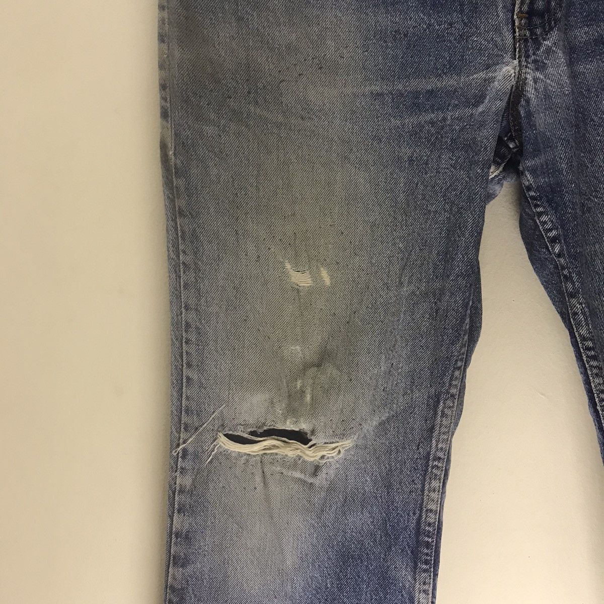 Levi's Vintage Levis 517 Flare Jeans Distressed USA Size US 35 - 6 Thumbnail