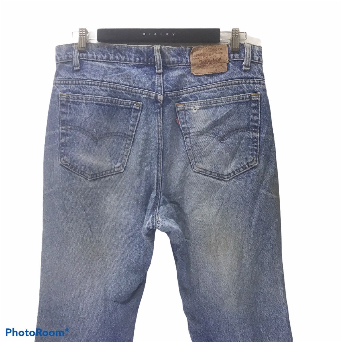 Levi's Vintage Levis 517 Flare Jeans Distressed USA Size US 35 - 10 Thumbnail