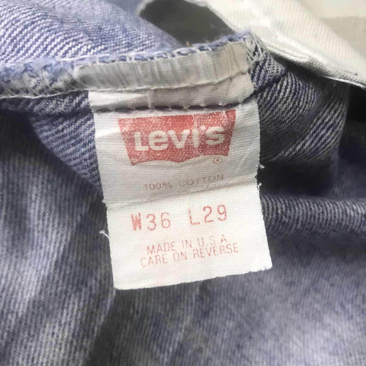Levi's Vintage Levis 517 Flare Jeans Distressed USA Size US 35 - 22 Thumbnail