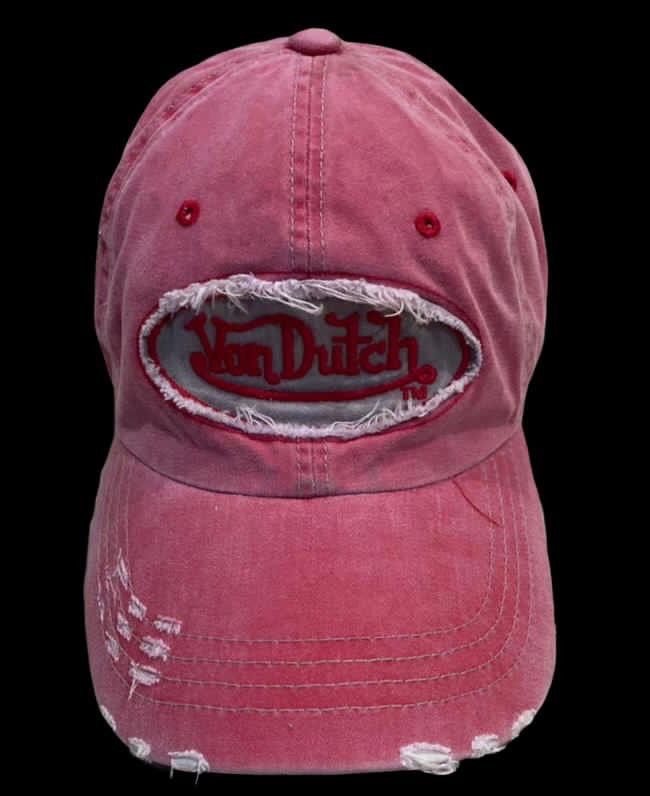 Von Dutch Von Dutch Distressed Cap Size ONE SIZE - 2 Thumbnail