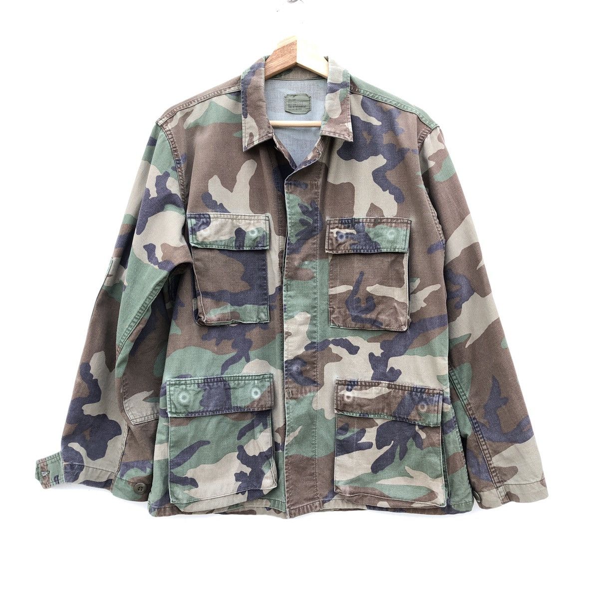 Coat Woodland Camouflage Pattern Combat